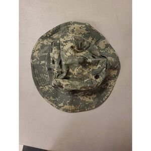 Army‎ Combat Uniform Type IV Sun Hat Digital Camo Military Style Size 7 3/4